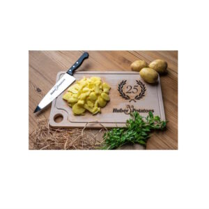 Kartoffeln geschält Scheiben 6mm vacu "5kg Gebinde Huber-Potatoes S-H