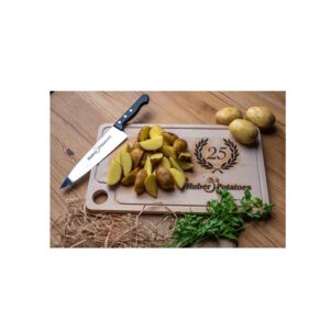 Kartoffeln ungeschält Spalten vacu "5kg Gebinde Huber-Potatoes S-H