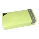 Servietten limongrün 40x40cm 3-lagig 1/4 Falz 250Stück