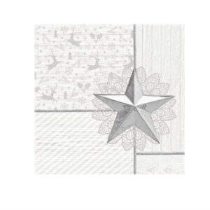 Servietten weiß Rising Star 40x40cm 1/4 Falz 50 Stück