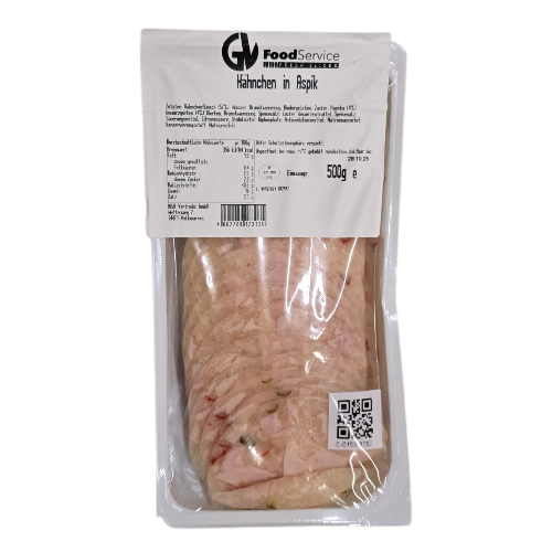 Hähnchenbrustfilet in Aspik 500g Foodservice – Bild 1