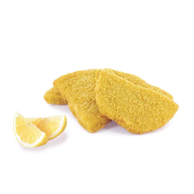 Schweinelachsschnitzel paniert 80x25g Mini vorgegart TK – Bild 1