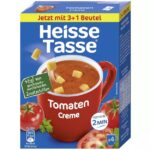 Heisse Tasse Tomaten-Creme 9 Pakete a 4 Beutel