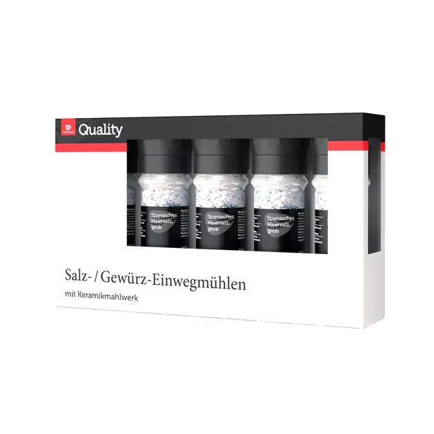 Gewürzmühle Meersalz 5x110g Quality – Bild 1