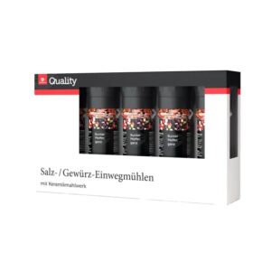 Gewürzmühle Bunter Pfeffer 5x40g Quality