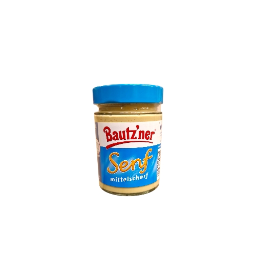 Senf mittelscharf 250ml Bautzner – Bild 1