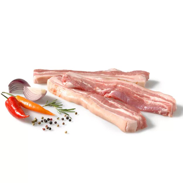 Schweinebauchscheiben frisch ca. 100g TG – Bild 1