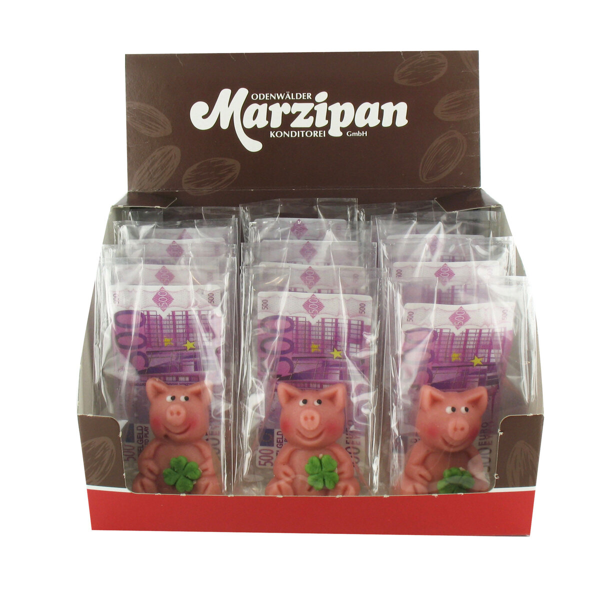 Marzipan Glücksschwein 30g – Bild 1