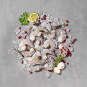 Scampi Black Tiger roh geschält 1kg TK 26/30 Uma