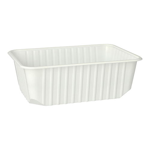 Schale weiß 1l 18,6x13,3 cm 50 Stück Starpack – Bild 1