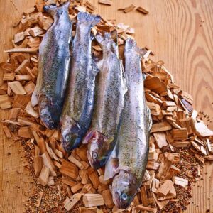 Forelle frisch "ready to Smoke" 8-10Stück 2,5kg