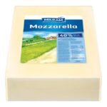 Mozzarella 40% Block ca 15kg. Milram