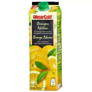 Orangennektar 1l Wesergold