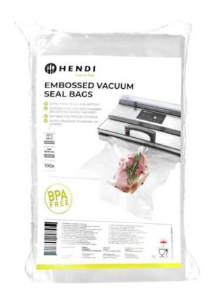 Vakuum Versiegelungsbeutel 300x400 100 Stück Hendi