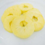 Apfel Scheiben 5mm ohne Schale