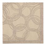 Servietten sand Bubbles Rpyal Collection 40x40cm 1/4 Falz 50 Stück