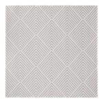 Servietten grau Elegance Royal Collection 40x40cm 1/4 Falz 50 Stück