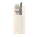 Serviettentaschen champagner 40x30cm Royal Collection 50 Stück Papstar