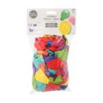 Luftballons 25cm Durchmesser farbig sortiert 100er