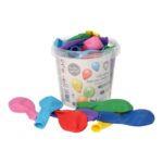 Luftballons 22cm Durchmesser farbig sortiert 100er