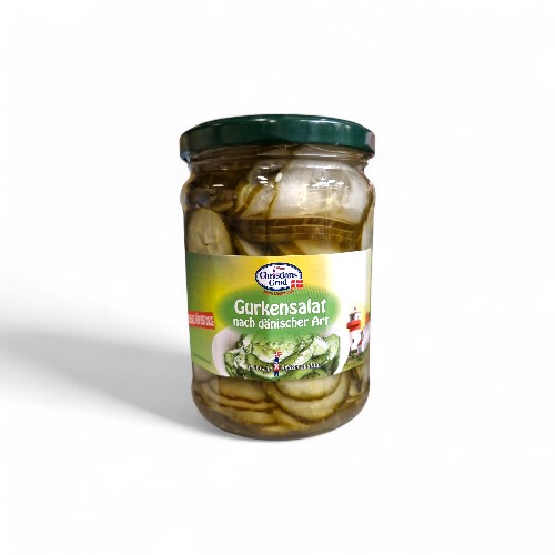 Gurkensalat Dänische Art 550g Christians Groed – Bild 1