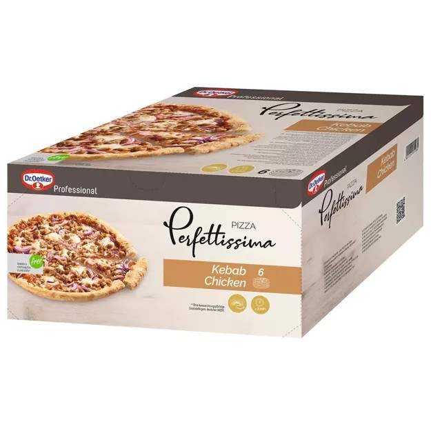 Pizza Perfettissima Kebab Chicken 6x445g TK – Bild 1
