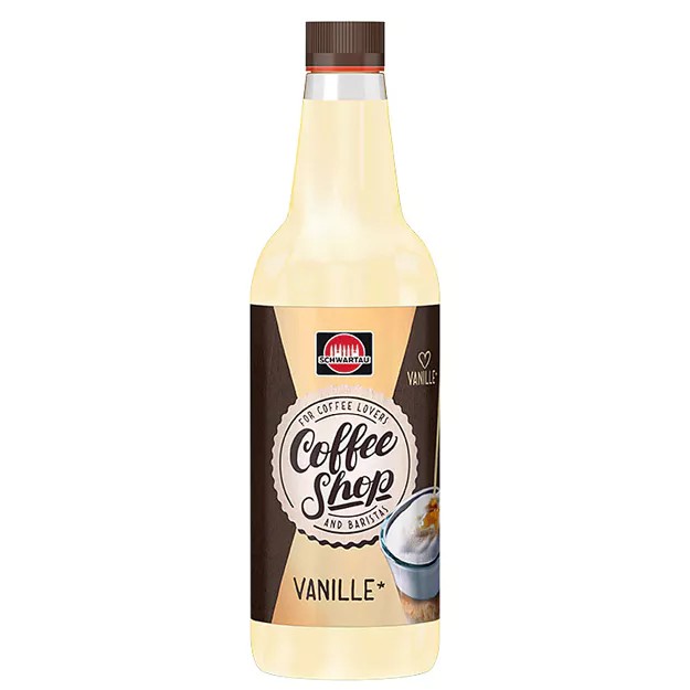 Coffee Shop Sirup Vanille 650ml Schwartau – Bild 1